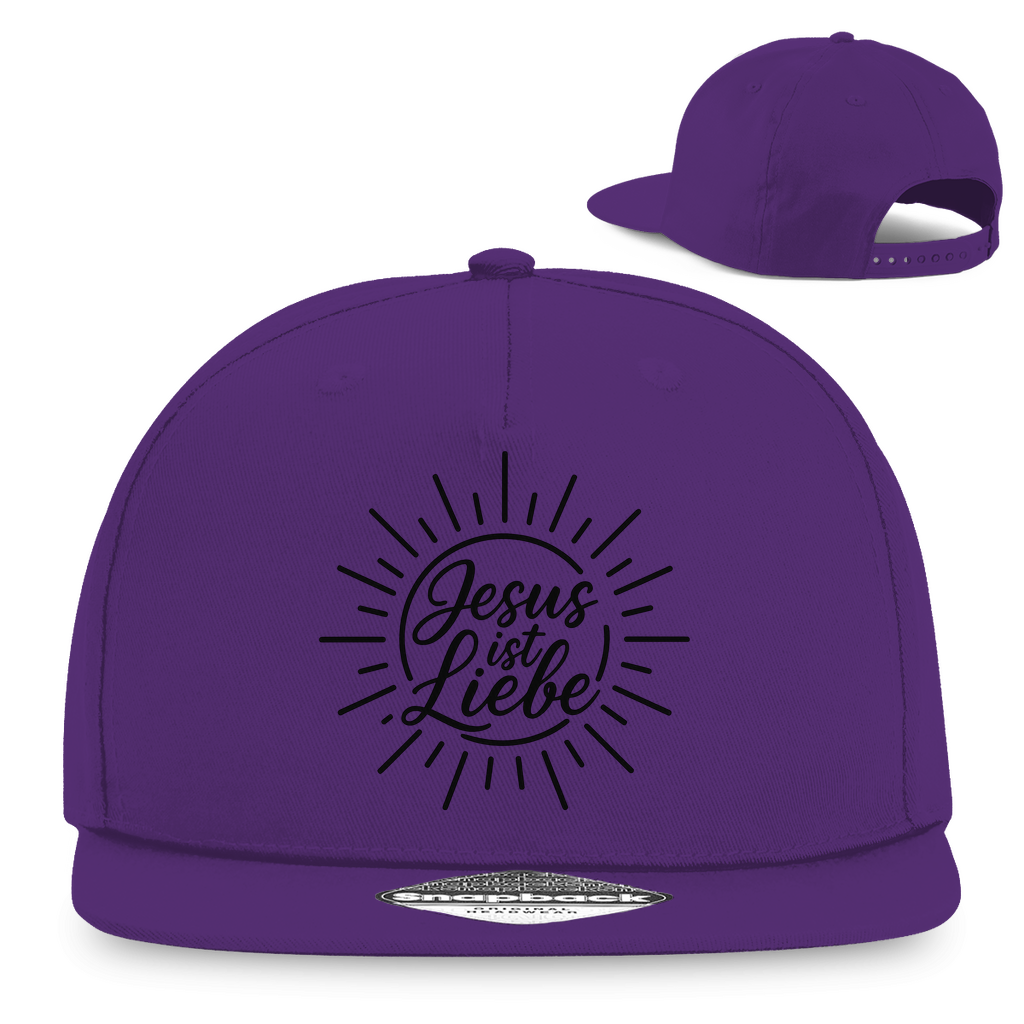 Snapback Rapper Cap Jesus ist Liebe