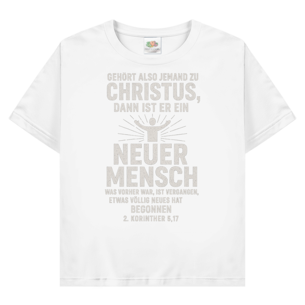 Damen Promo T-Shirt Neuer Mensch in Christus