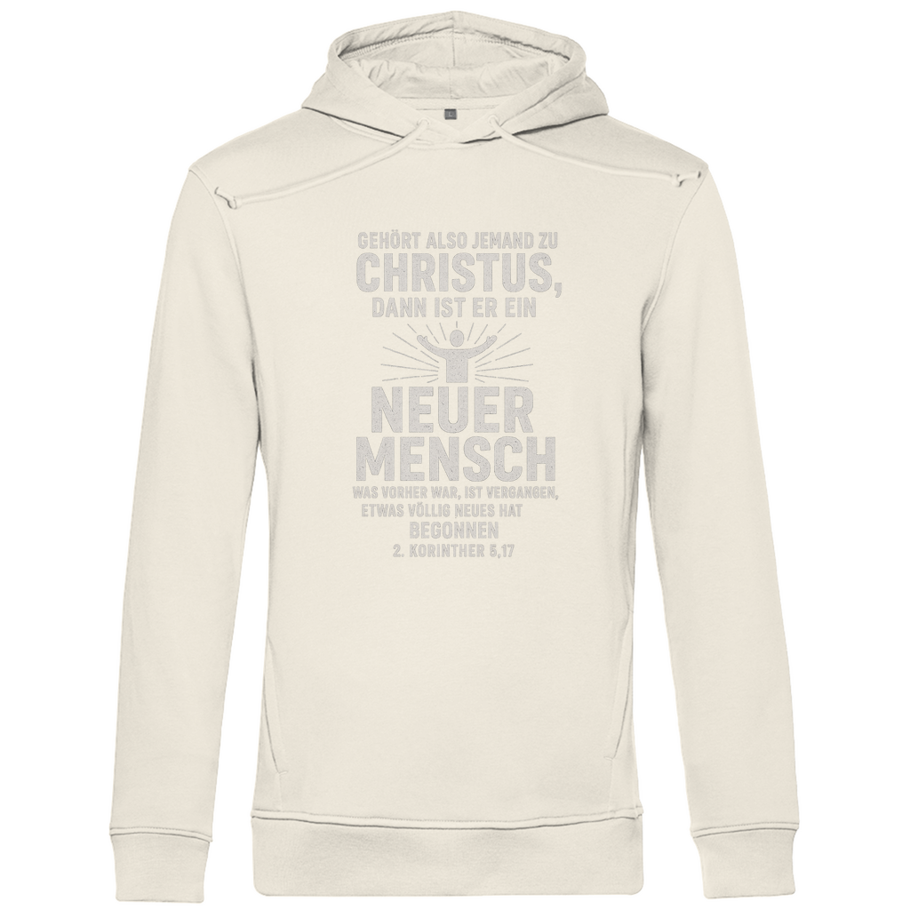 Herren Premium Bio Hoodie Weg,Wahrheit,Leben