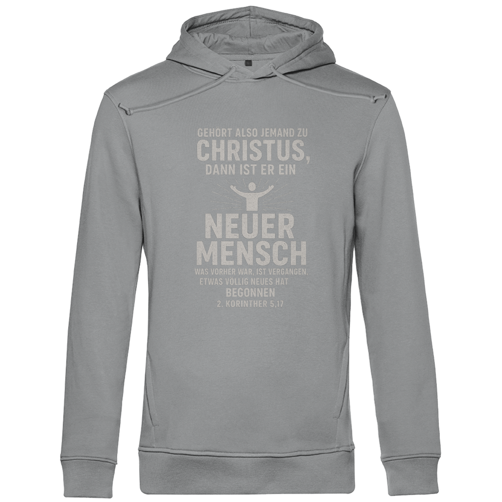 Herren Premium Bio Hoodie Weg,Wahrheit,Leben