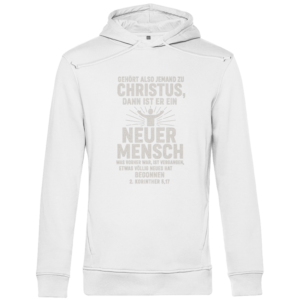Herren Premium Bio Hoodie Weg,Wahrheit,Leben