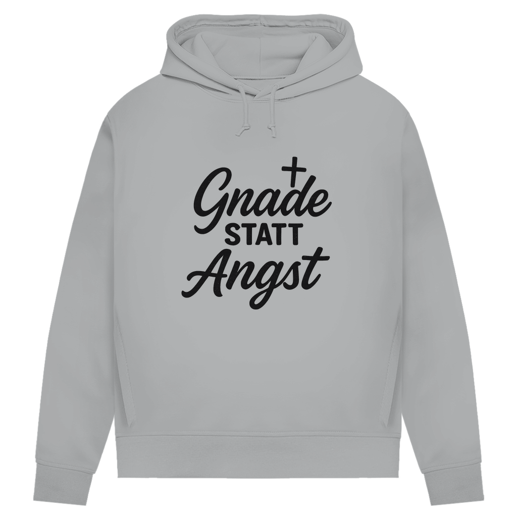 Damen Premium Bio Hoodie Gnade statt Angst