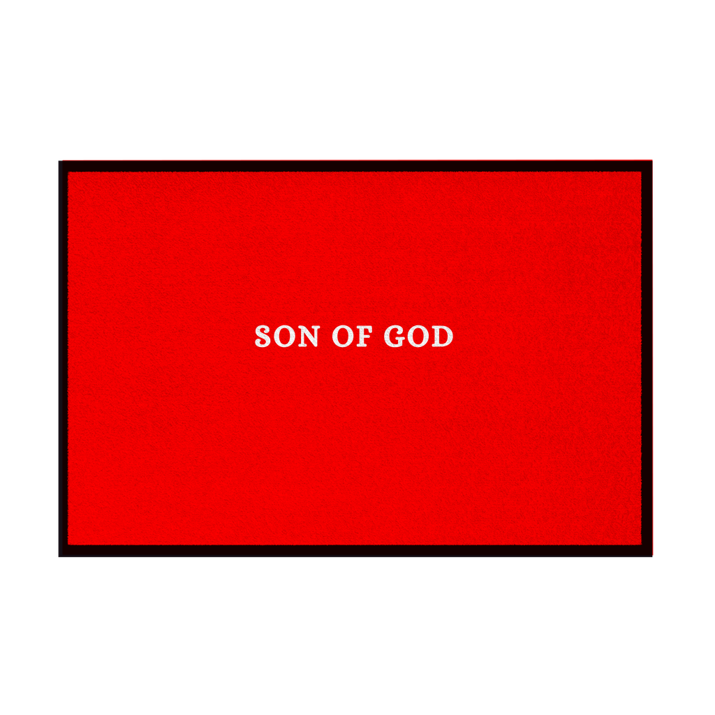 Fußmatte mit Gummirand Son of GOD