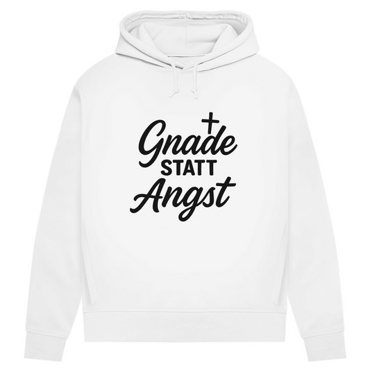 Damen Premium Bio Hoodie Gnade statt Angst