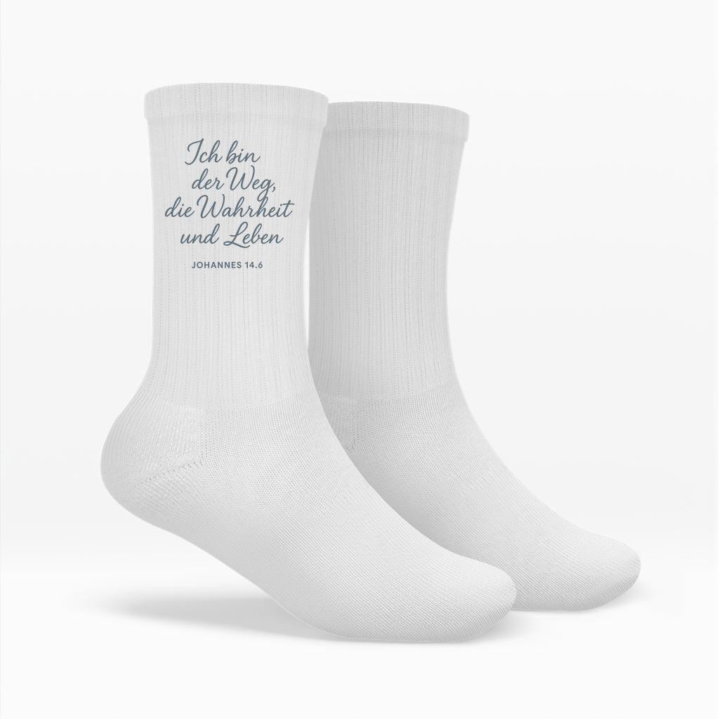 Socken Jesus ist Liebe