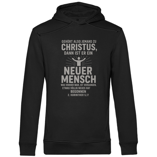 Herren Premium Bio Hoodie Weg,Wahrheit,Leben