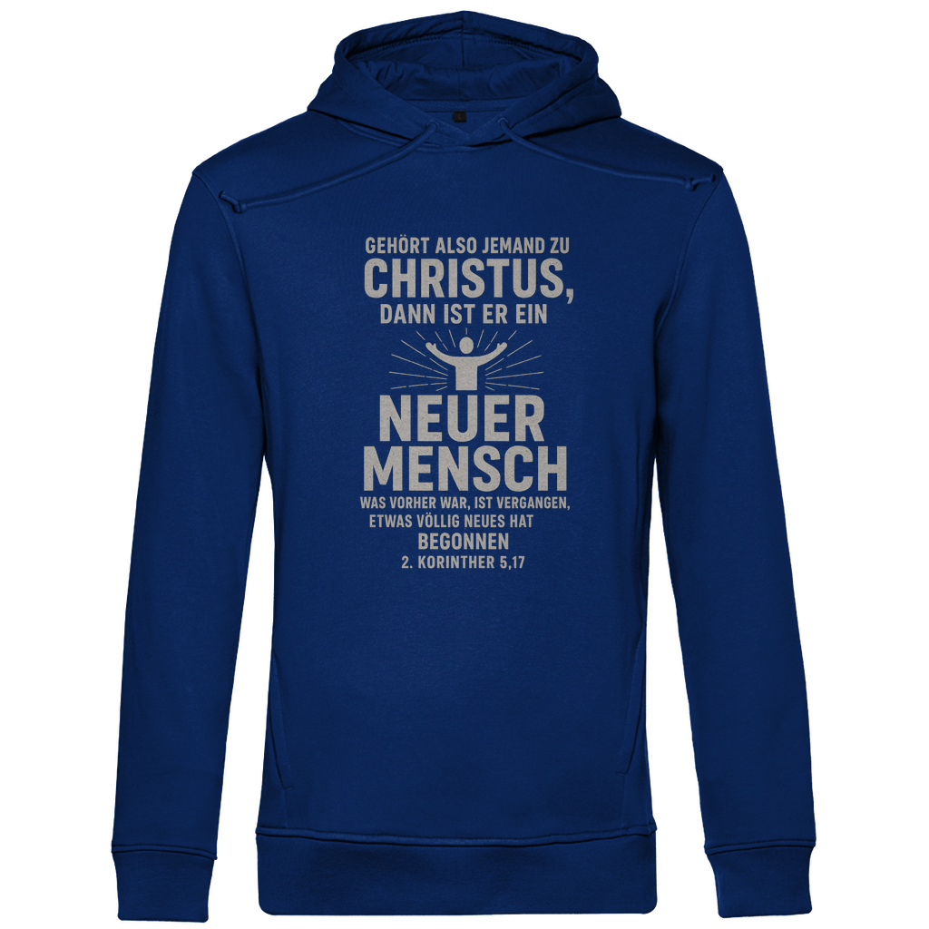 Herren Premium Bio Hoodie Weg,Wahrheit,Leben