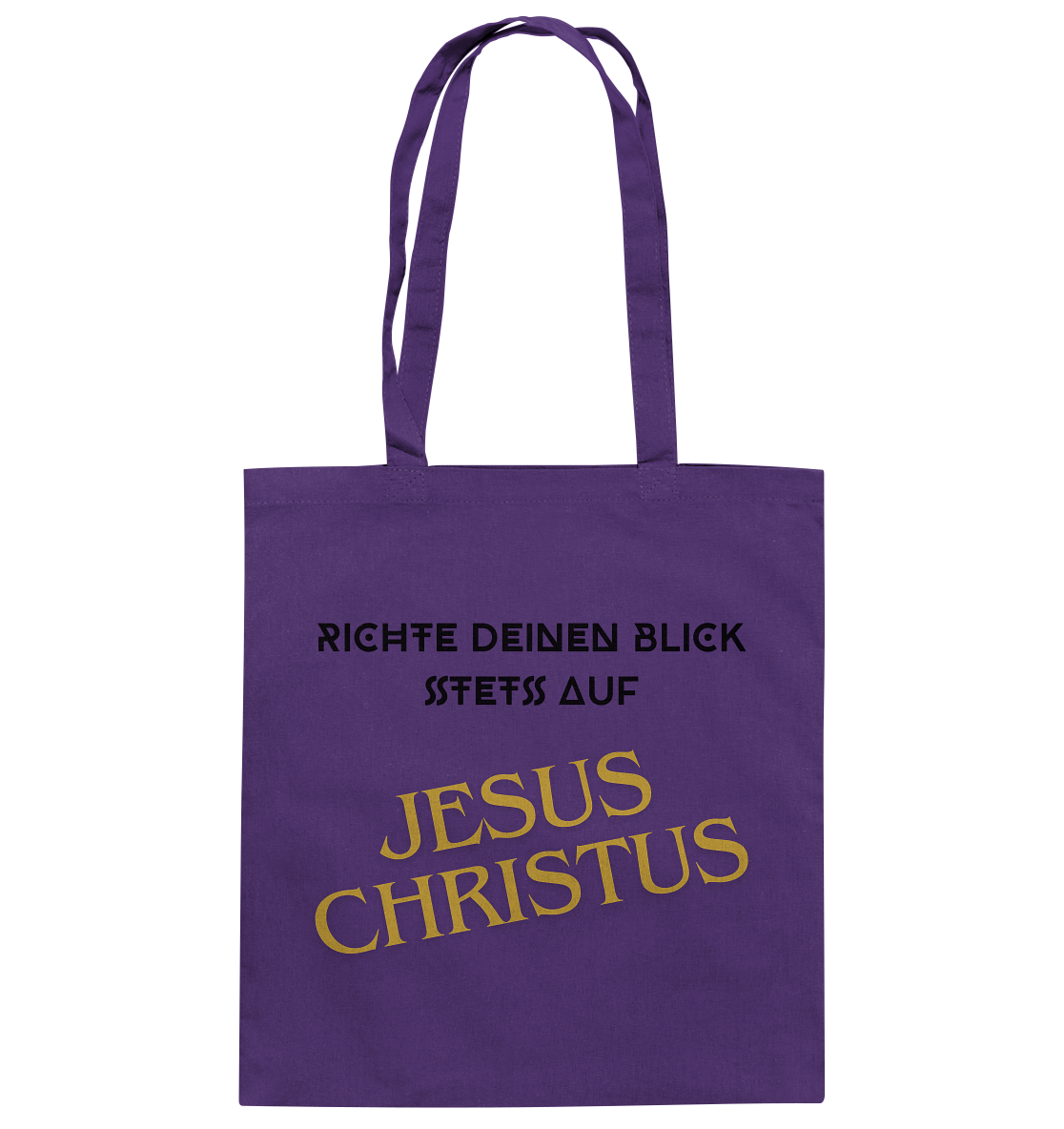Richte dein blick - Baumwolltasche