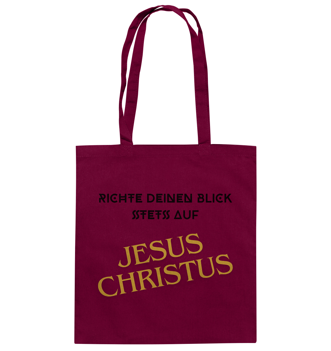 Richte dein blick - Baumwolltasche