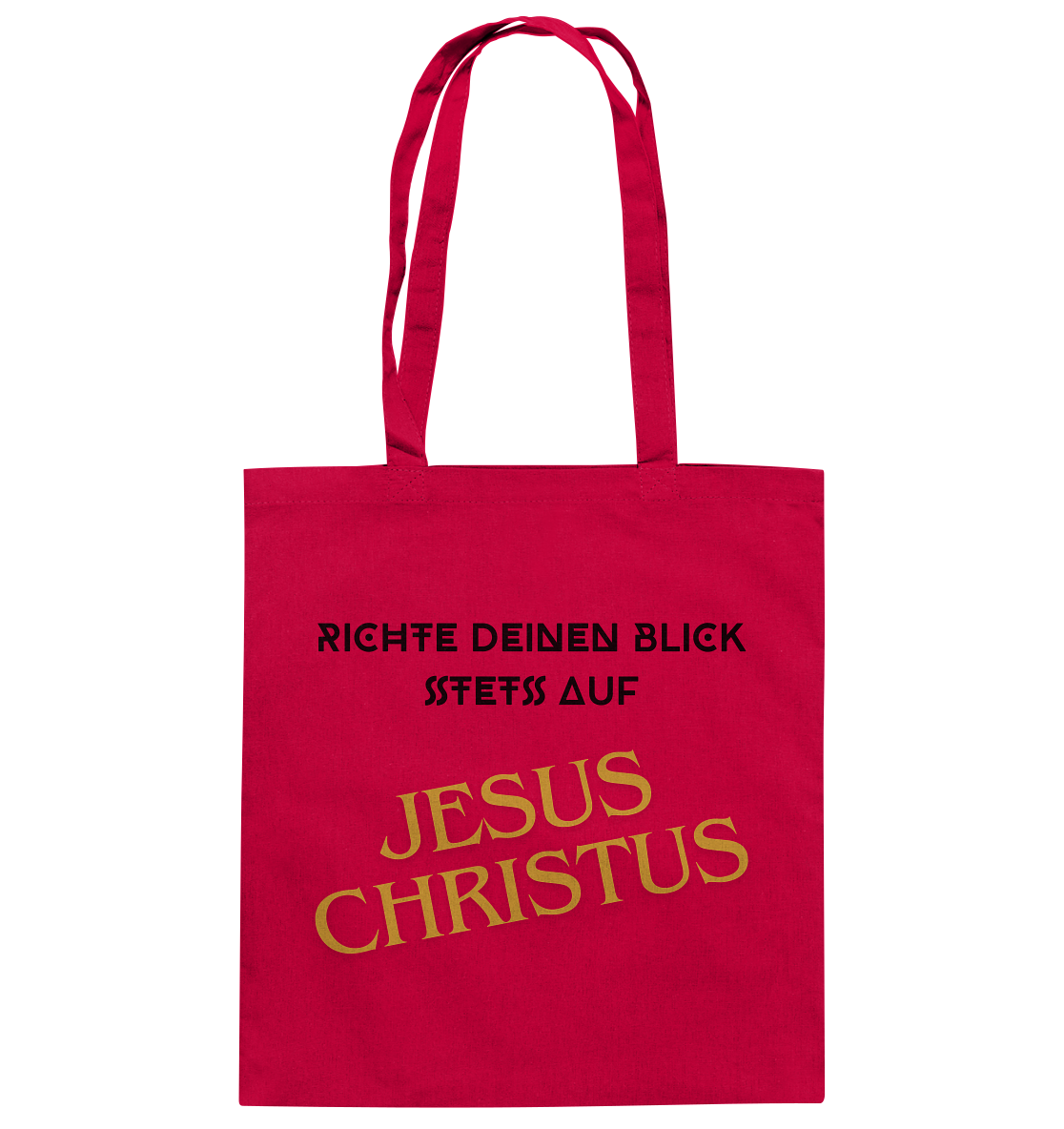 Richte dein blick - Baumwolltasche