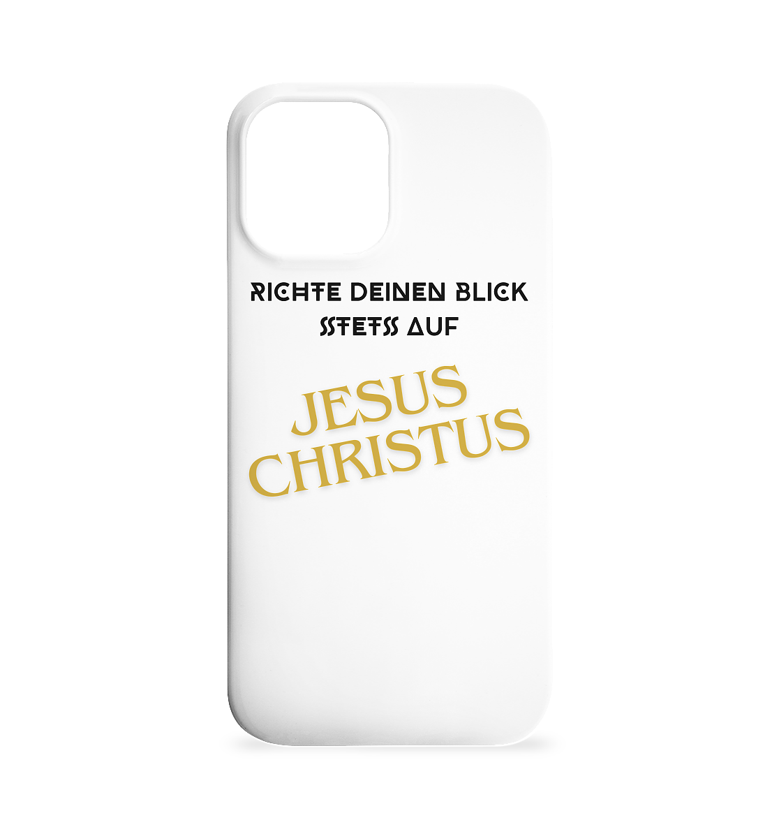 Richte dein blick - Iphone 12 Max Handyhülle