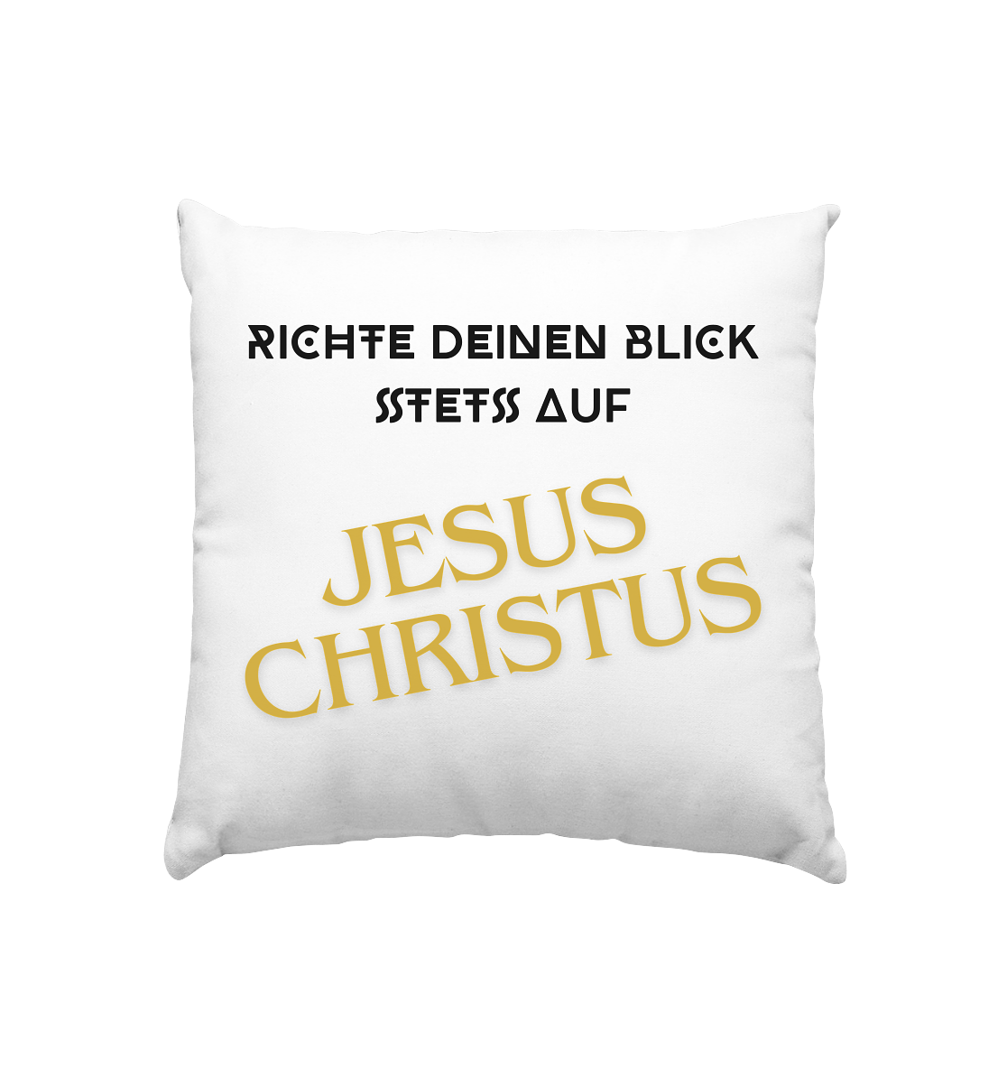 Richte dein blick - Kissen 40x40cm