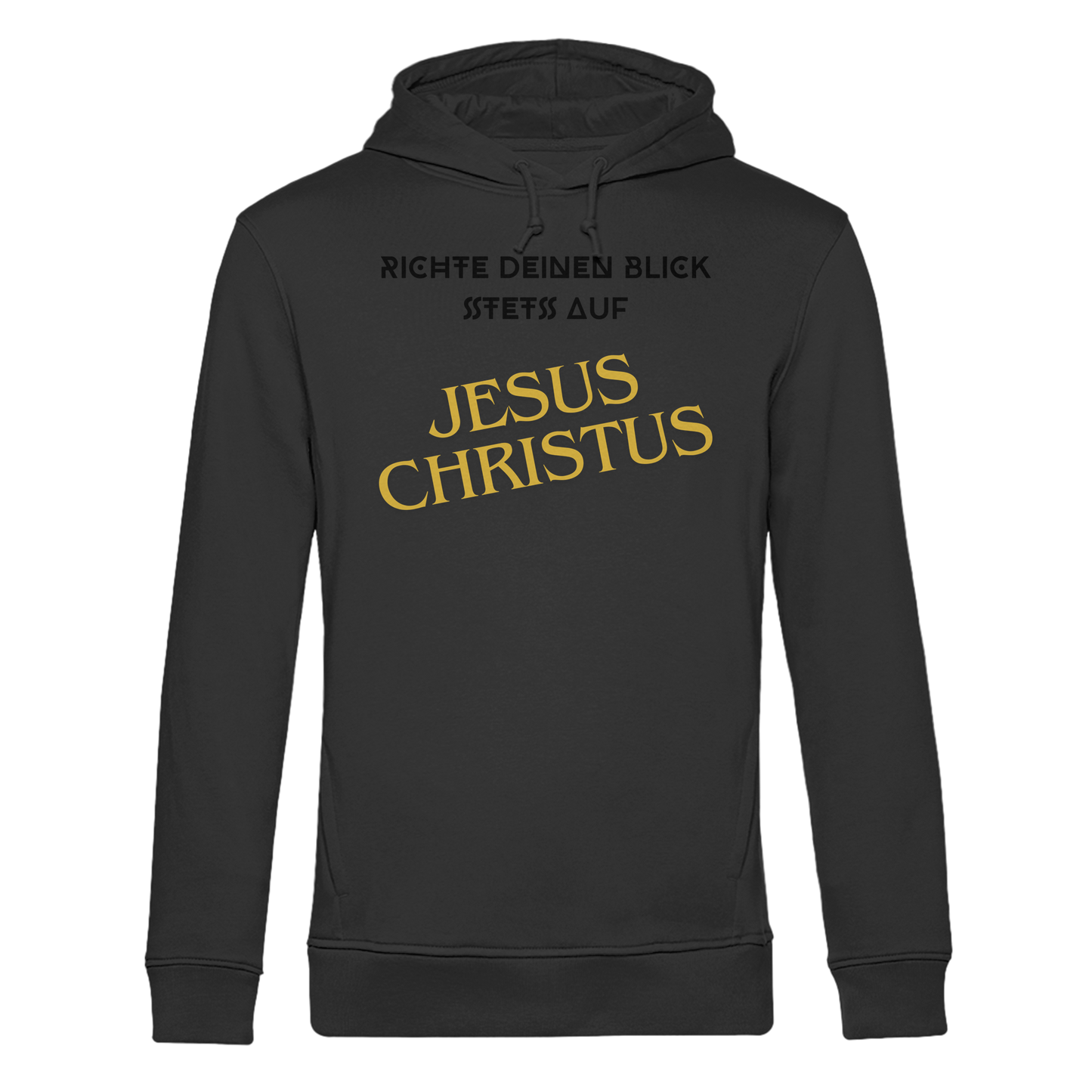 Richte dein blick - Organic Hoodie B&C