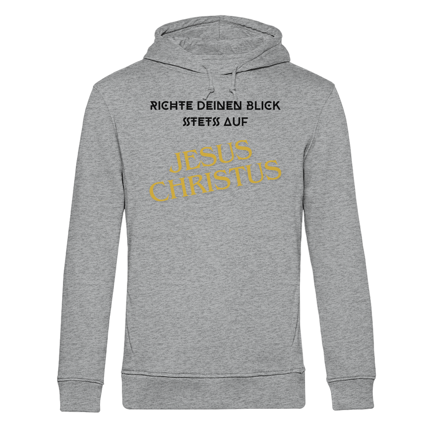 Richte dein blick - Organic Hoodie B&C