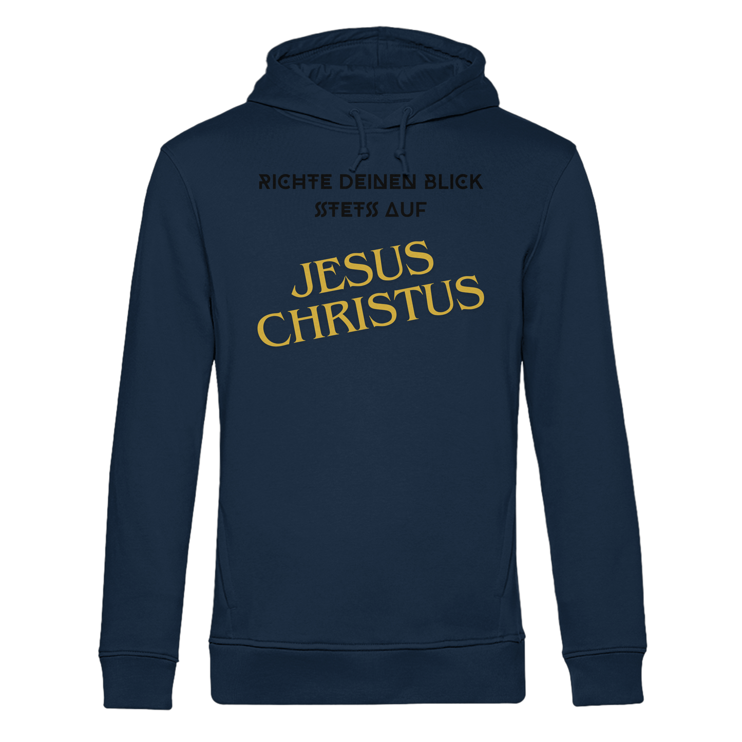 Richte dein blick - Organic Hoodie B&C