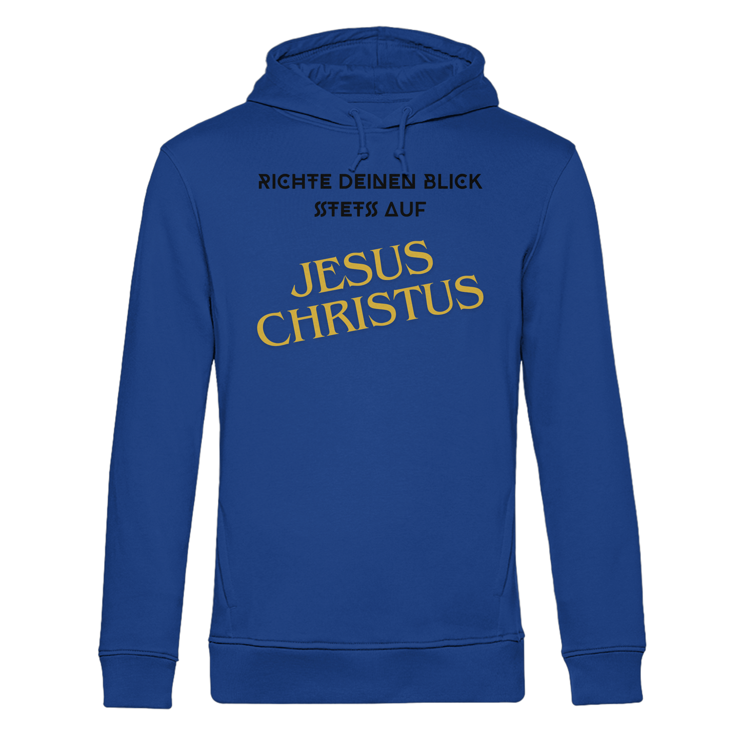 Richte dein blick - Organic Hoodie B&C