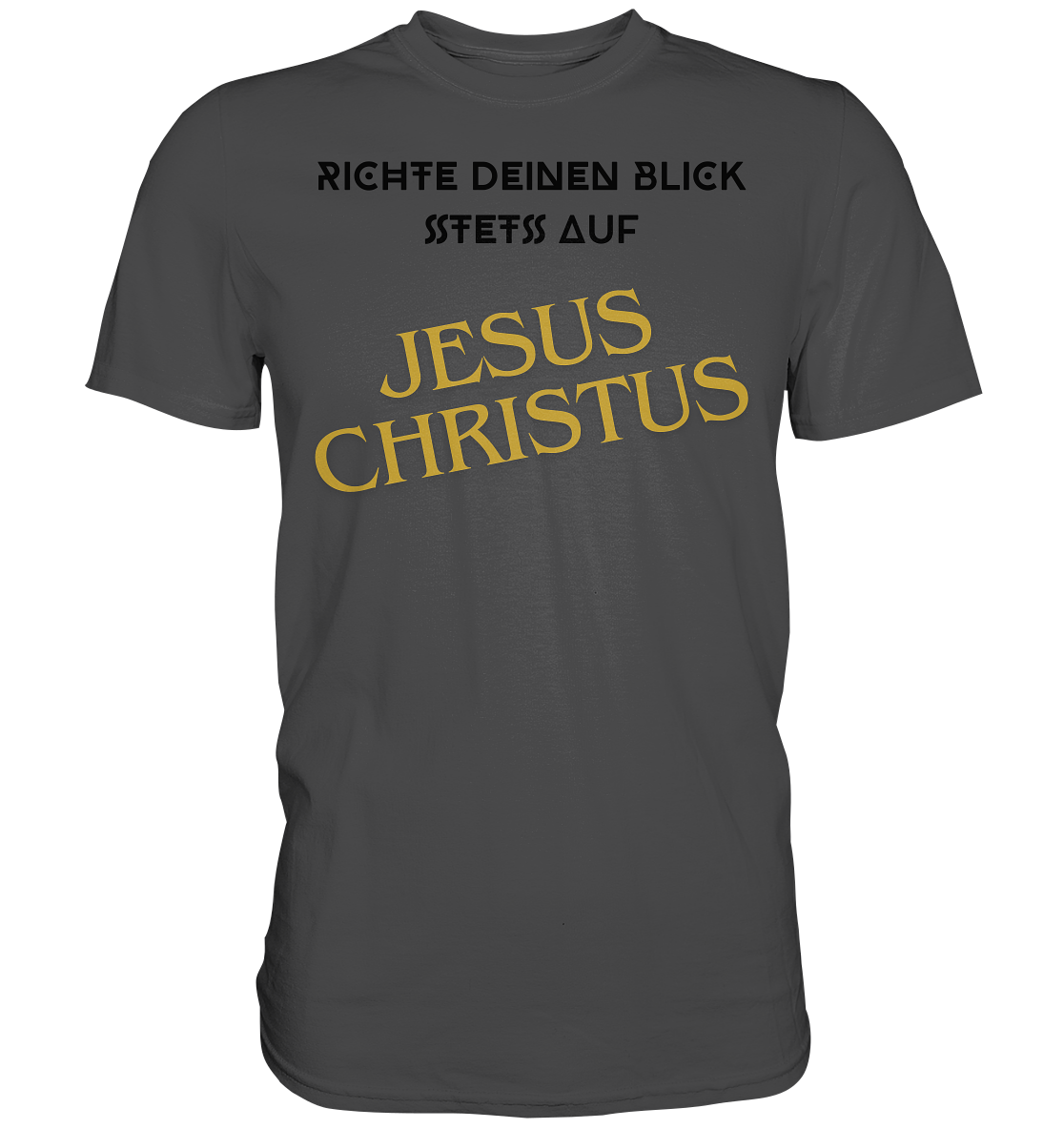 Richte dein blick - Premium Classic T-Shirt