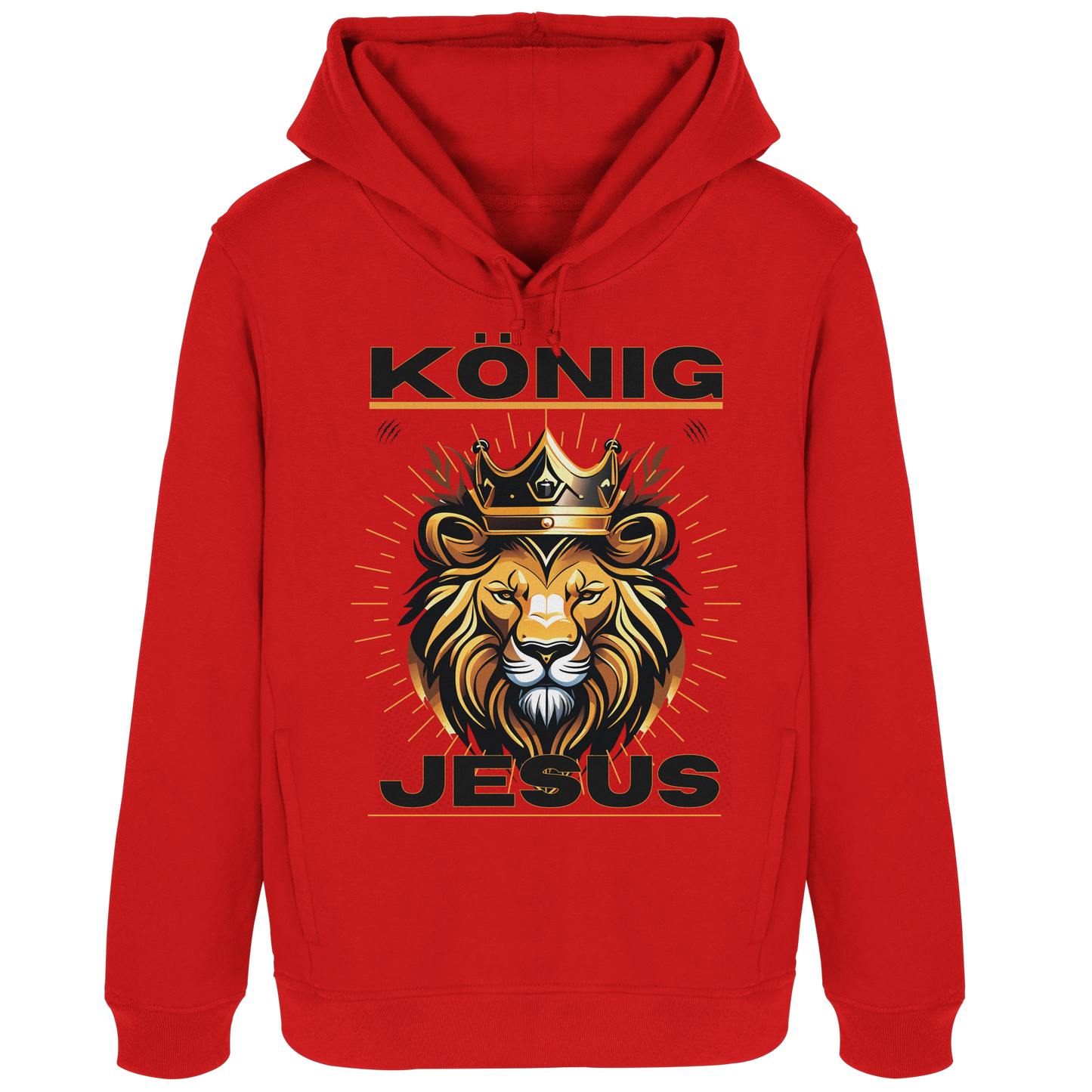 König Jesus - Womens Organic Hoodie B&C