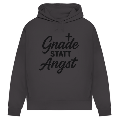 Damen Premium Bio Hoodie Gnade statt Angst