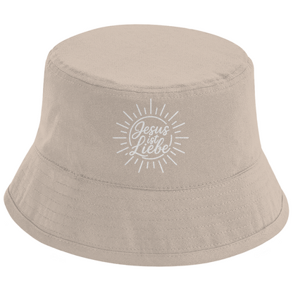 Bucket Hat Jesus ist Liebe