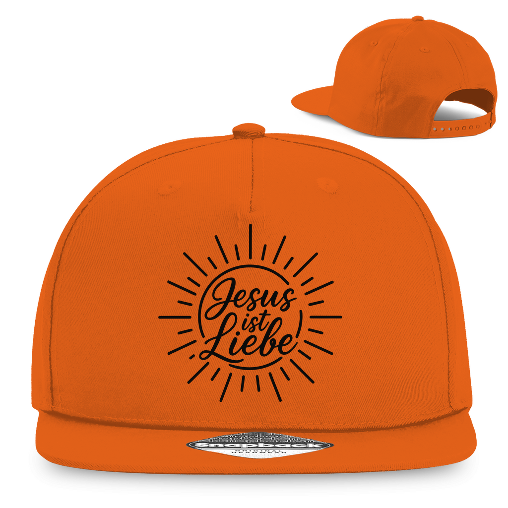 Snapback Rapper Cap Jesus ist Liebe