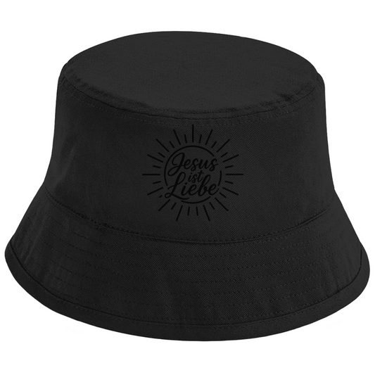 Bucket Hat Jesus ist Liebe