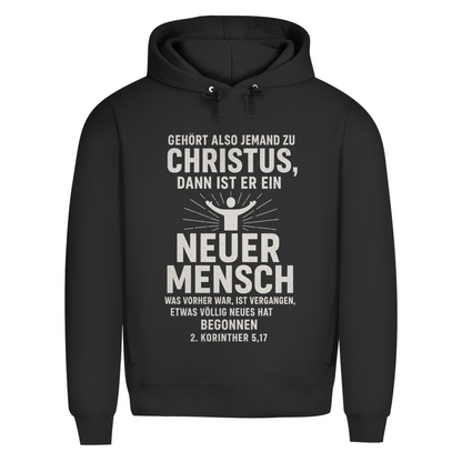 Herren Premium Bio Hoodie Weg,Wahrheit,Leben