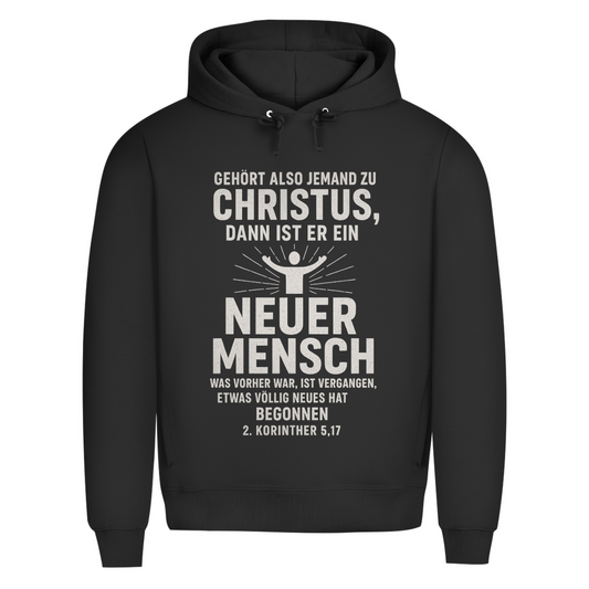 Herren Premium Bio Hoodie Weg,Wahrheit,Leben