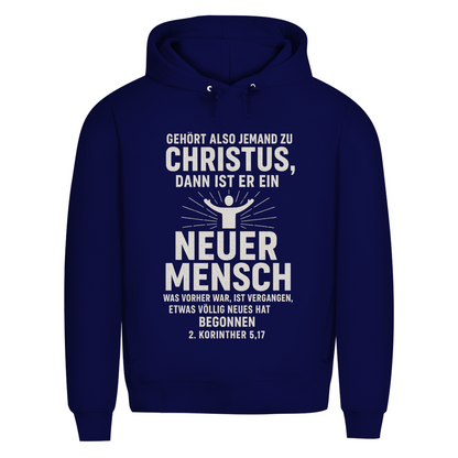 Herren Premium Bio Hoodie Weg,Wahrheit,Leben