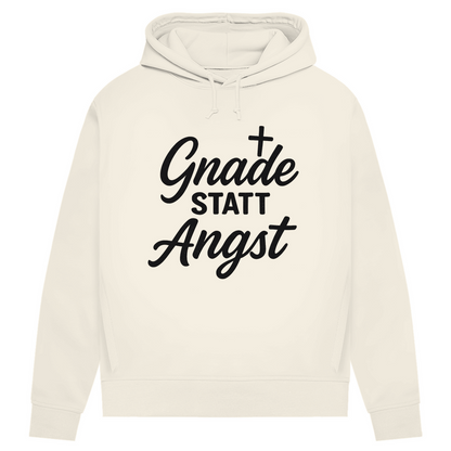 Damen Premium Bio Hoodie Gnade statt Angst