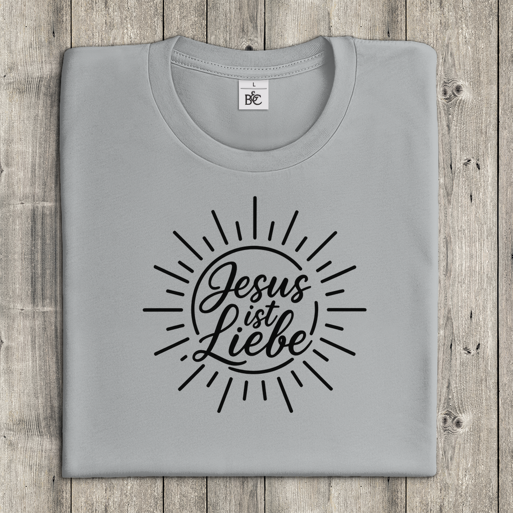 Damen T-Shirt Jesus ist Liebe