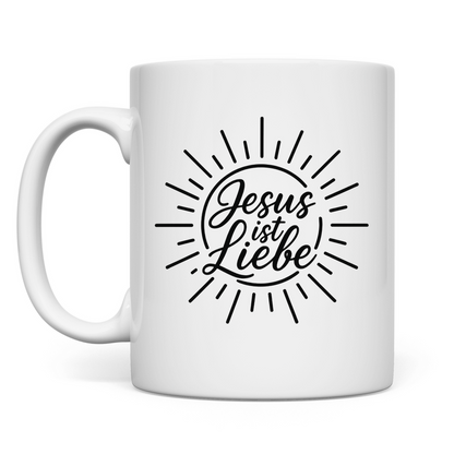 Tasse Jesus ist Liebe