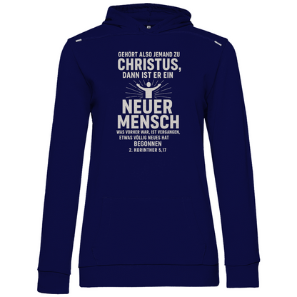 Damen Promo Hoodie Neuer Mensch in Christus