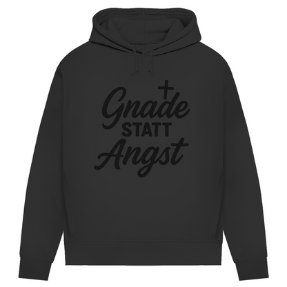 Damen Premium Bio Hoodie Gnade statt Angst