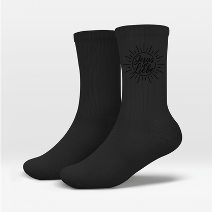 Socken Jesus ist Liebe