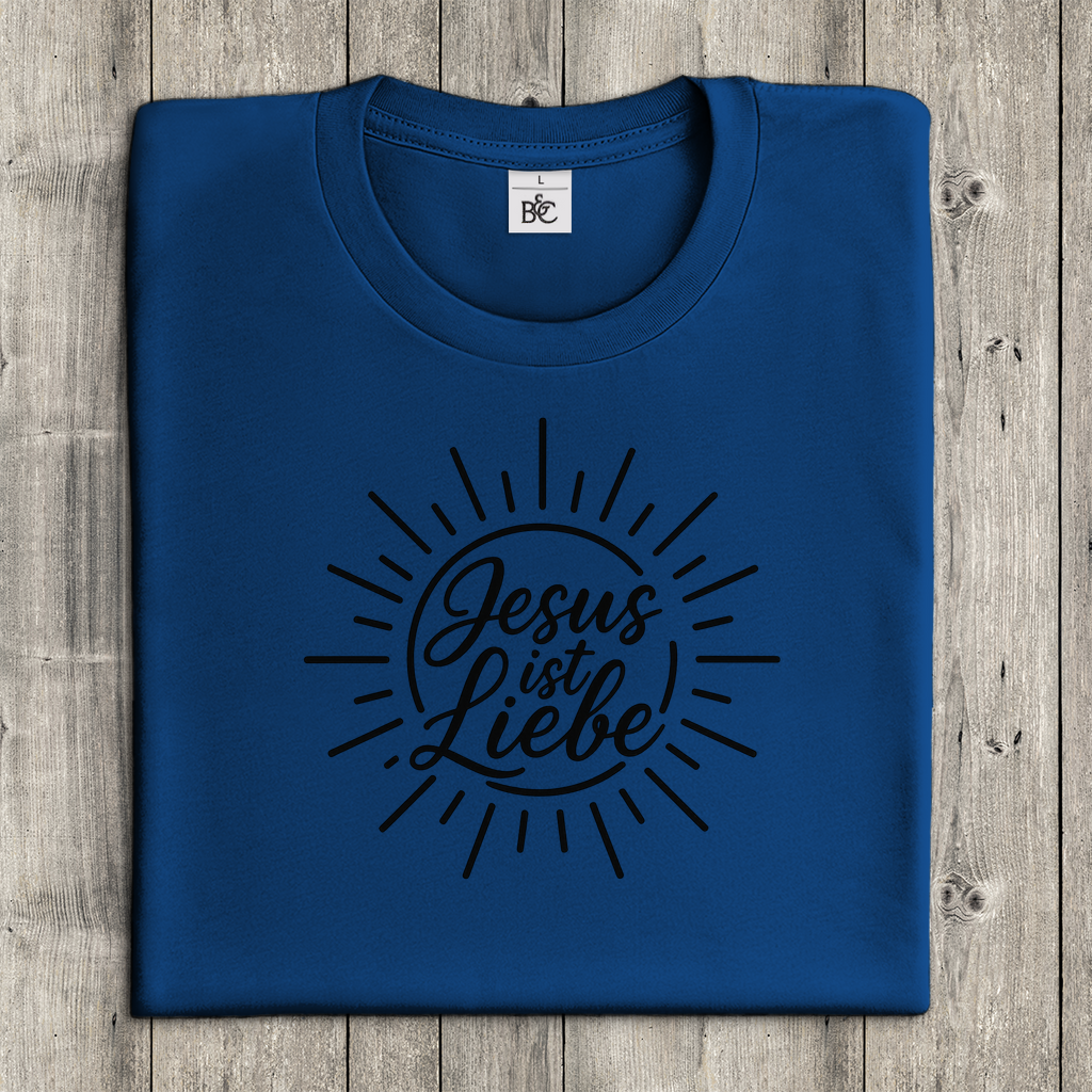 Damen T-Shirt Jesus ist Liebe