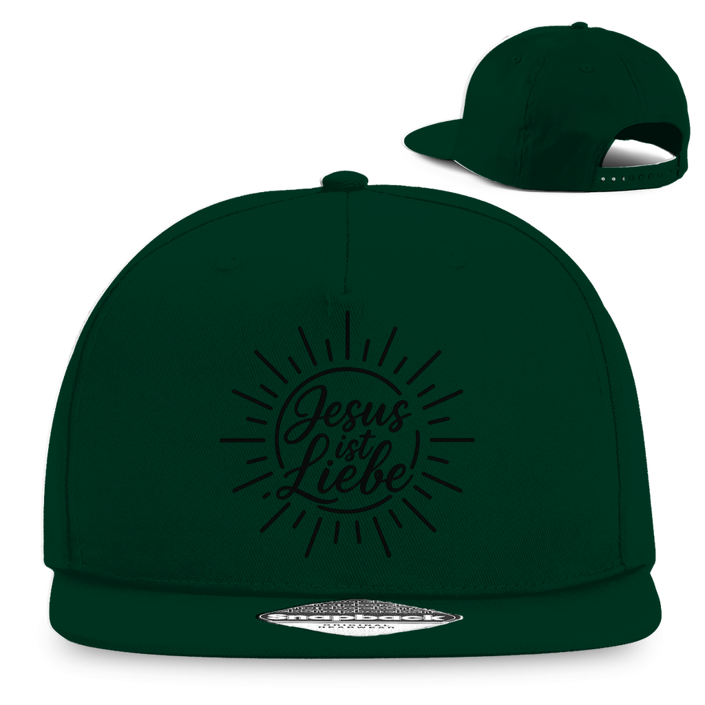 Snapback Rapper Cap Jesus ist Liebe