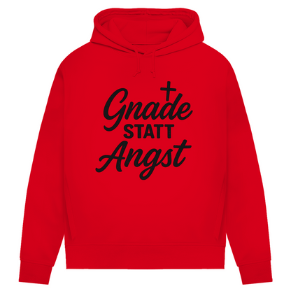 Damen Premium Bio Hoodie Gnade statt Angst
