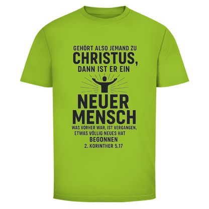 Herren T-Shirt Neuer Mensch in Christus
