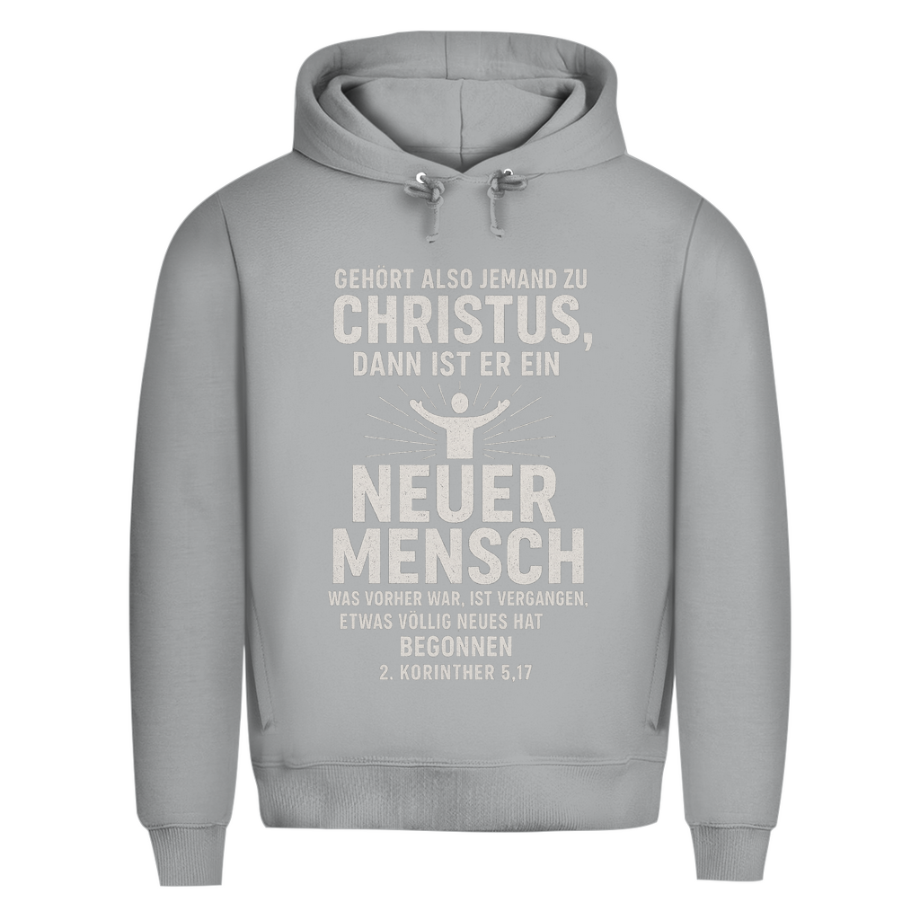 Herren Premium Bio Hoodie Weg,Wahrheit,Leben