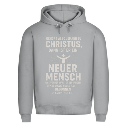 Herren Premium Bio Hoodie Weg,Wahrheit,Leben