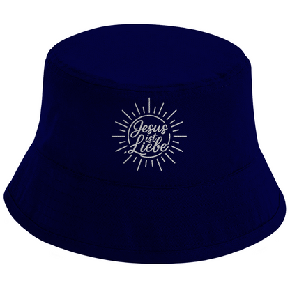 Bucket Hat Jesus ist Liebe