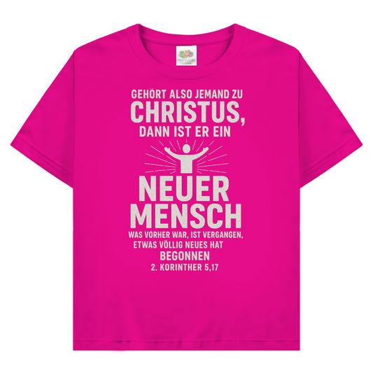 Damen Promo T-Shirt Neuer Mensch in Christus