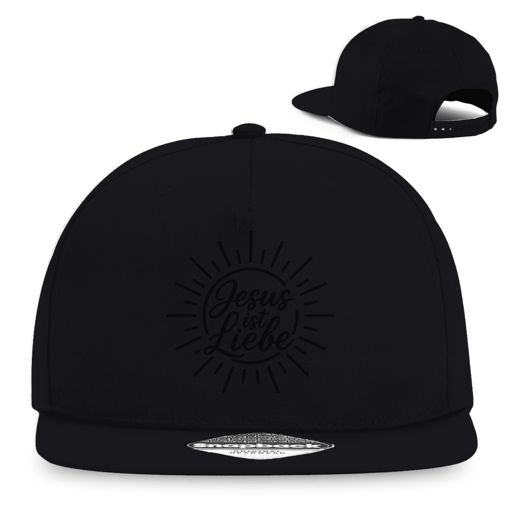 Snapback Rapper Cap Jesus ist Liebe