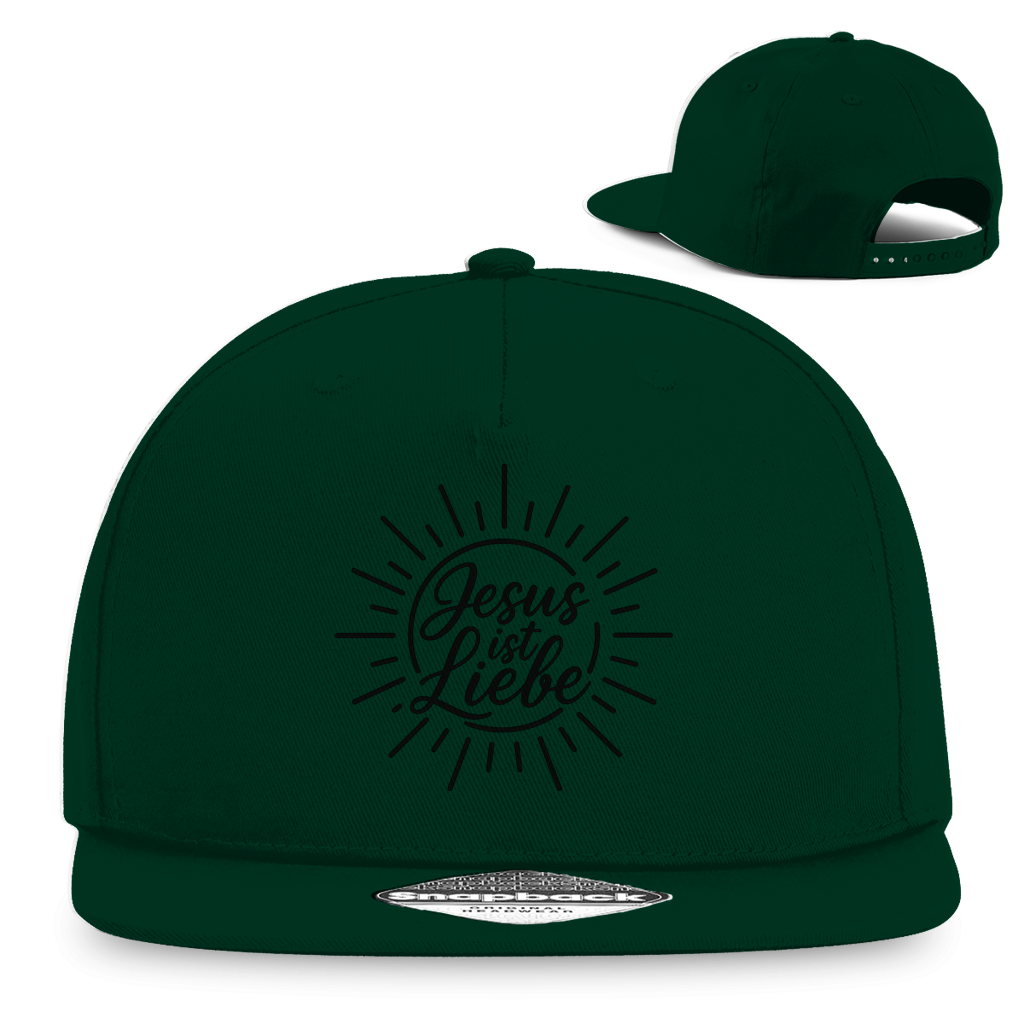 Snapback Rapper Cap Jesus ist Liebe