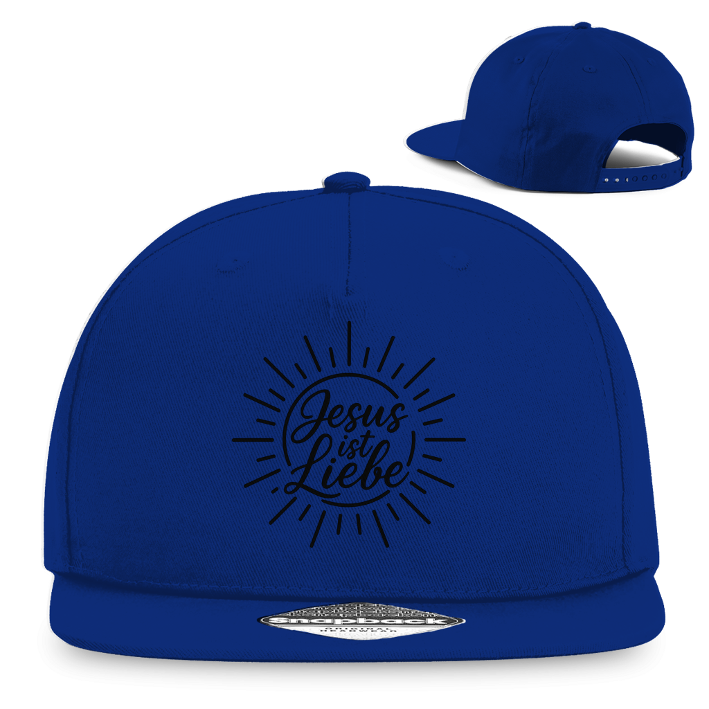 Snapback Rapper Cap Jesus ist Liebe