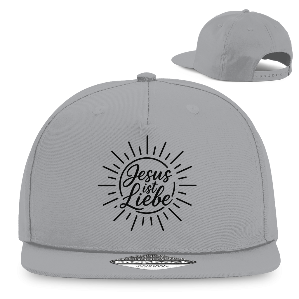 Snapback Rapper Cap Jesus ist Liebe