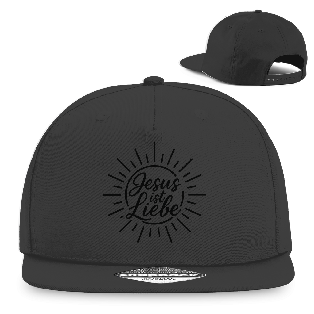 Snapback Rapper Cap Jesus ist Liebe