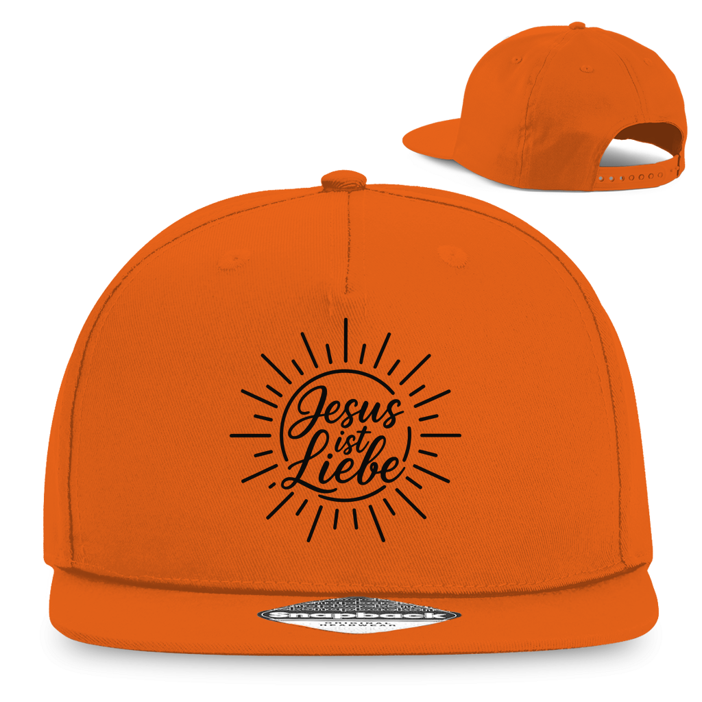 Snapback Rapper Cap Jesus ist Liebe