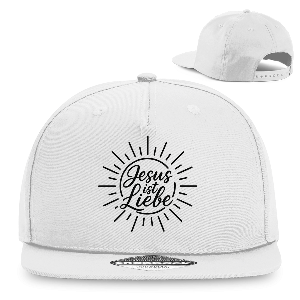 Snapback Rapper Cap Jesus ist Liebe